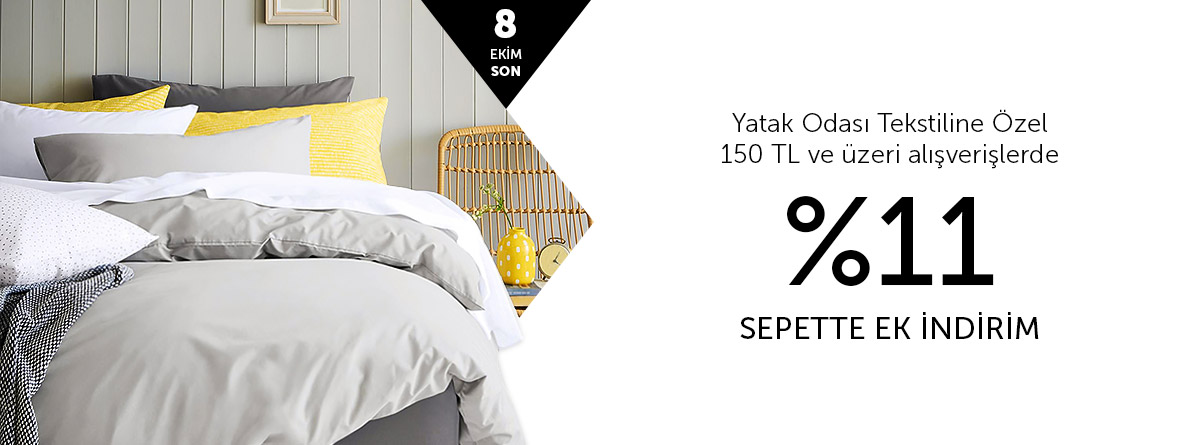 Yatak Odasi Tekstilinde Sepette Ek Indirim Kampanyasi N11 Com