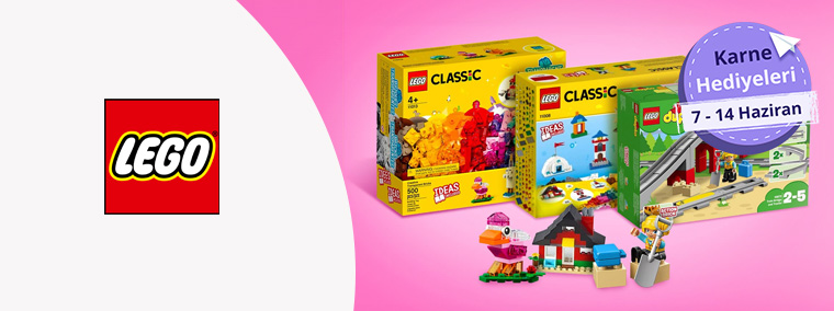 Renkli Parçalarla Harika Zamanlar  LEGO Setleri ve Oyuncakları