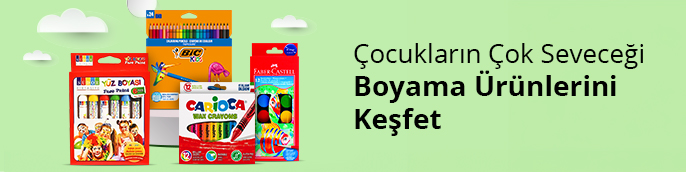 Çocukların Çok Seveceği Boyama Ürünlerini Keşfet