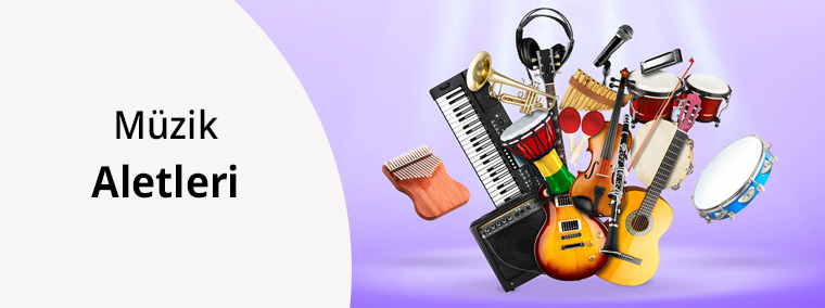 Müzik Aletlerini İncele  Müzikal Yolculuğunu Başlat