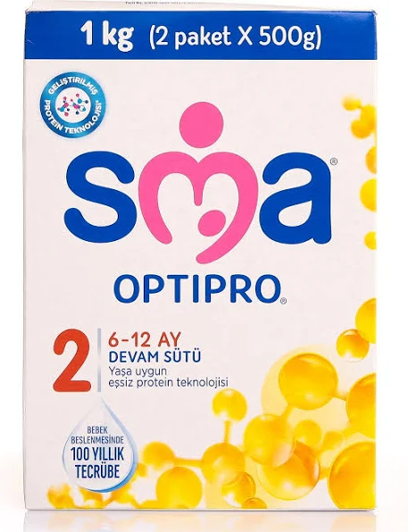 Sma Optipro 2 Probiyotikli 6 - 12 Ay Devam Sütü 1 KG
