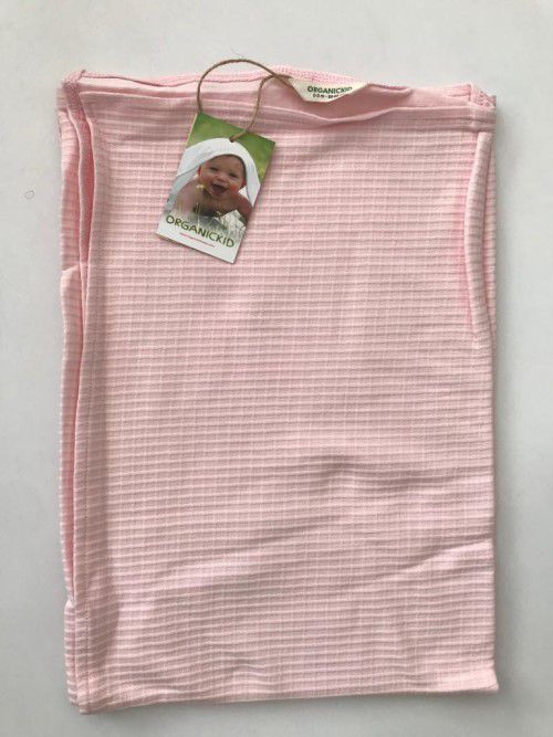 OrganicKid GOTS sertifikalı 0-3 Ay Bebek Penye Battaniye
