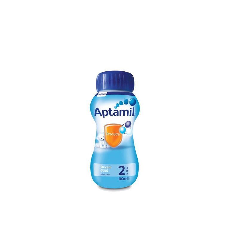 Aptamil 2 Pronutra Devam Sütü 200 Ml İçime Hazır SKT : 30/12/2018