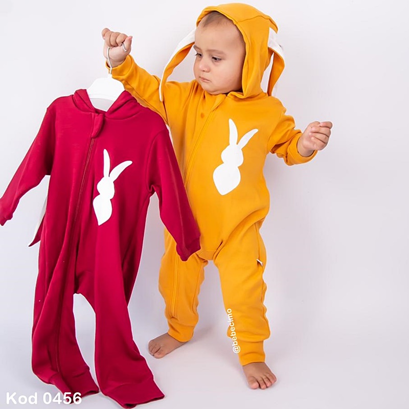 tavşan bebek tulum kostüm 3.6.9 ay