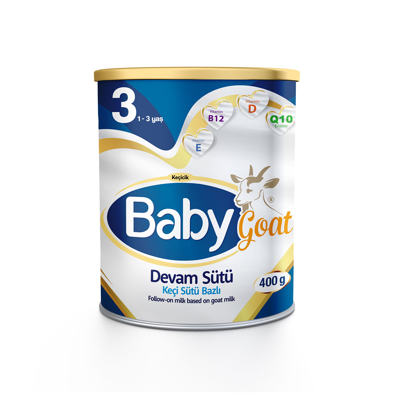 Baby Goat 3 Keçi Sütü Bazlı Devam Sütü 400gr