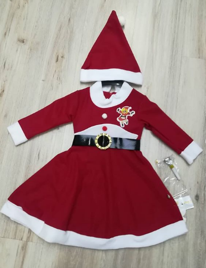 Noel Baba Çocuk Kostüm