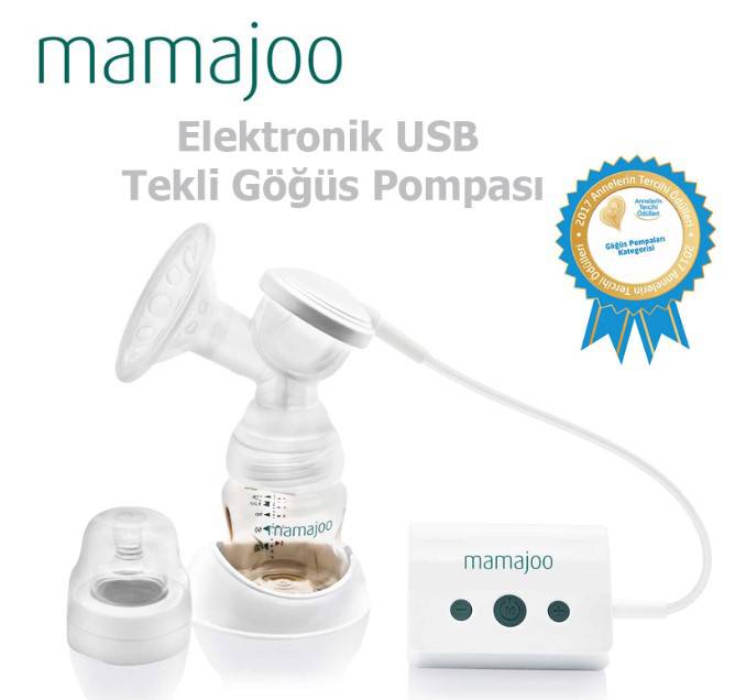 Mamajoo Elektronik USB Tekli Göğüs Pompası Süt Pompası