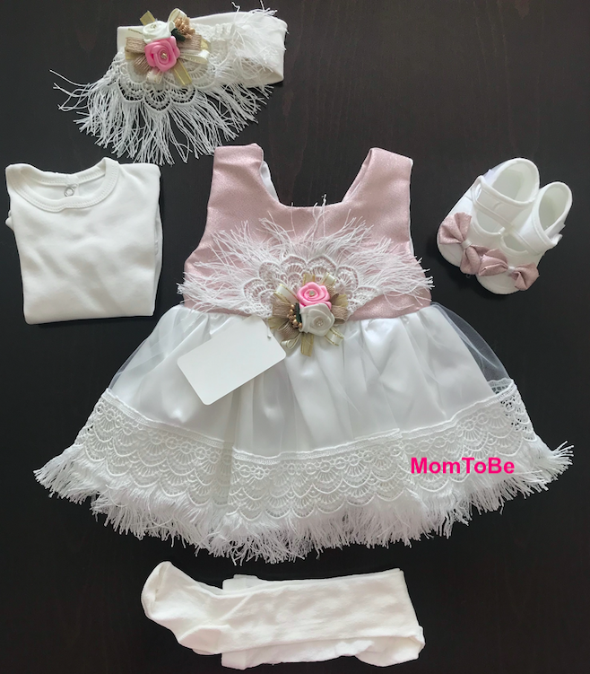 Kampanya Kız Bebek Mevlüt Kıyafeti Bebek Elbise Kız Bebek Abiye