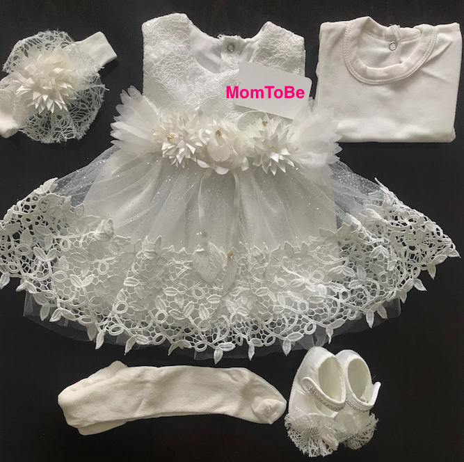 Kız Bebek Mevlüt Kıyafeti Mevlüt Elbisesi Bebek Elbise