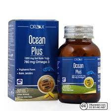 Ocean Plus 1200 mg 50 Kapsül Omega 3-Balık Yağı SKT 04.2022