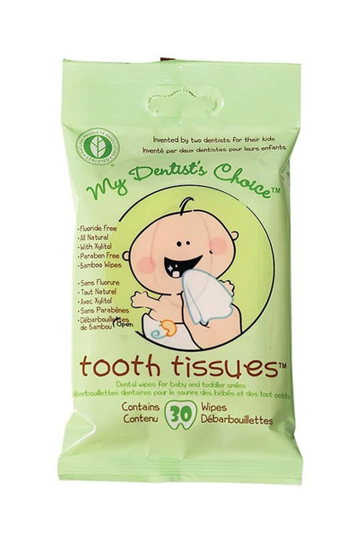 Tooth Tissues Diş Temizleme Mendili 30 Lu