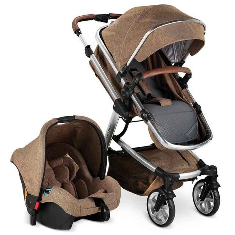 Babyhope Santana Travel Bebek Arabası Bh3025 Gold