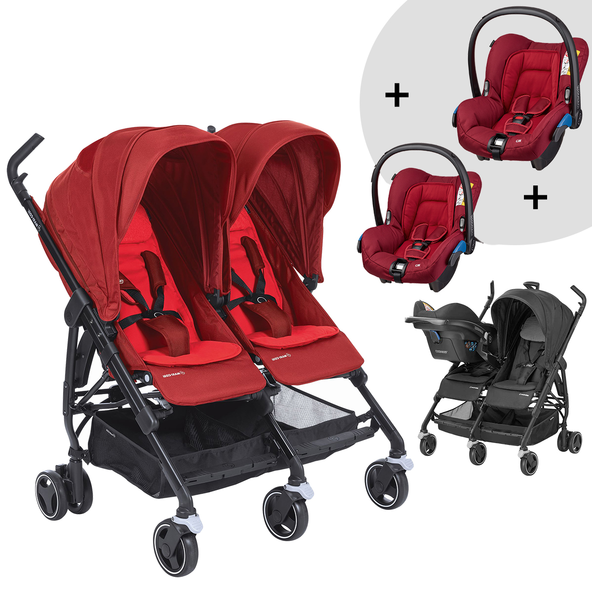 Maxicosi Dana For 2 Ikiz Travel Sistem Bebek Arabası