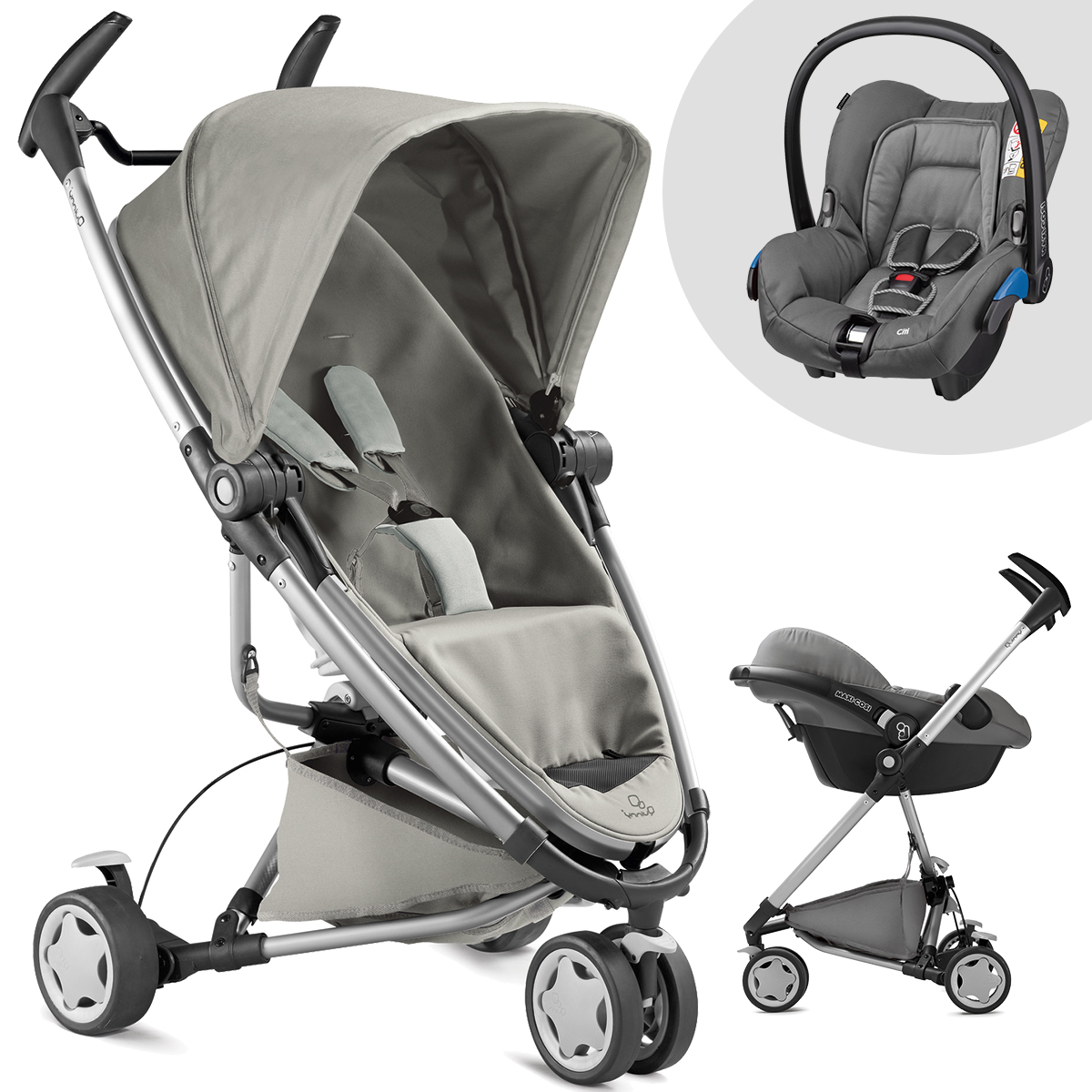 Quinny Zapp Extra 2 Travel Sistem Bebek Arabası + Maxi