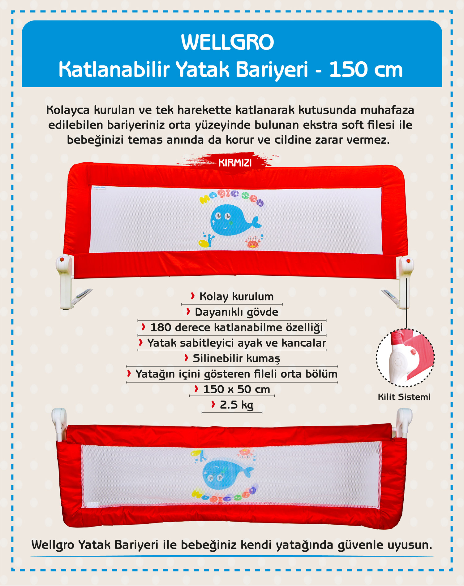 wellgro katlanir yatak bariyeri baza korkulugu fiyatlari ve ozellikleri