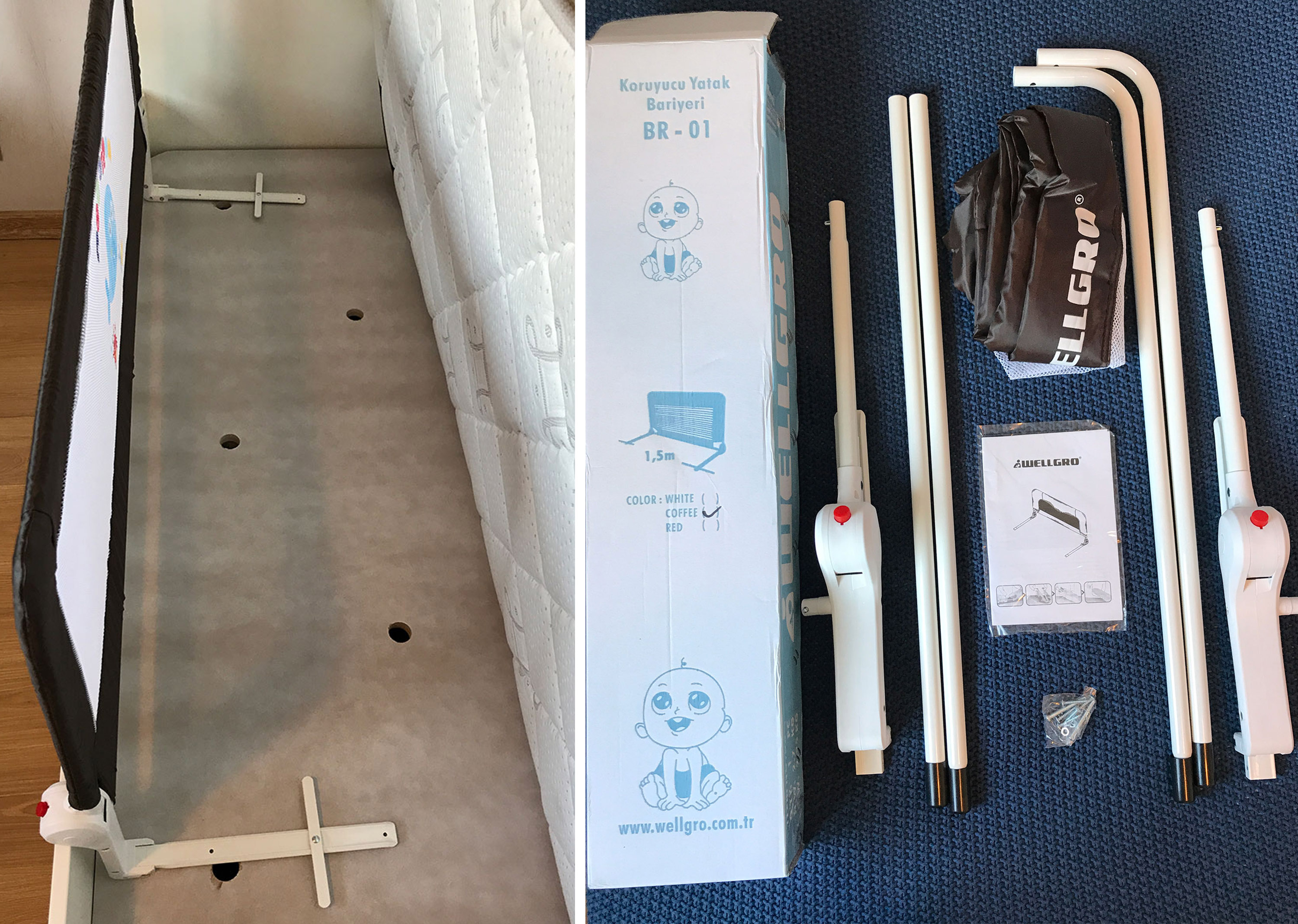 Wellgro Agila Baza Yan Koruma Fiyatları ve Özellikleri Wellgro Agila Baza Yan Koruma Fiyatları ve Özellikleri