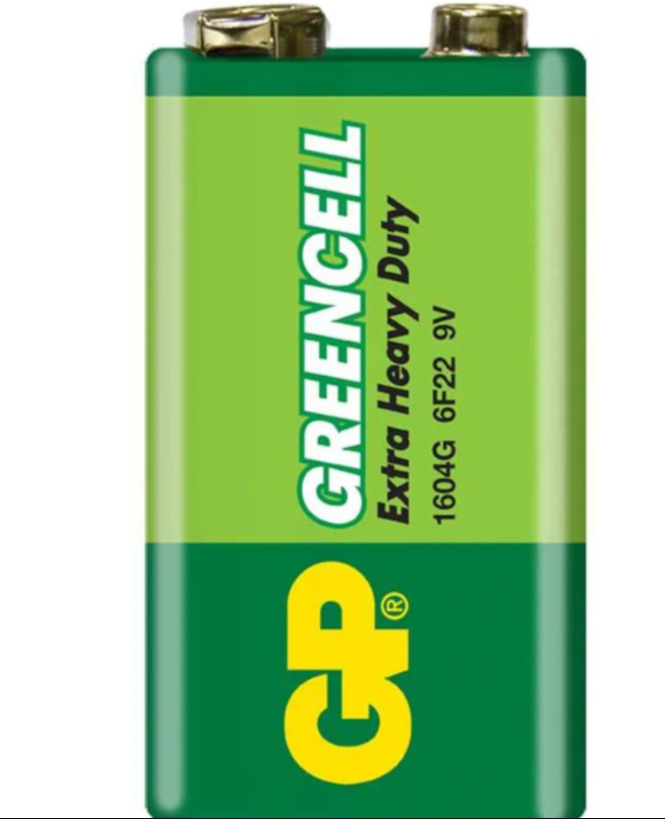 GP 1604G-B Greencell 9V Pil