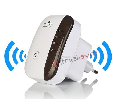 Wifi Repeater Kablosuz Sinyal Güçlendirici Access Point 300Mbps