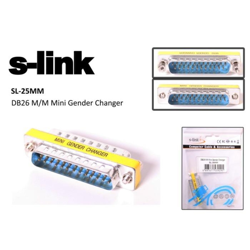 S-Link Sl-25Mm Db25 M/M Mini Çevirici (248361031)
