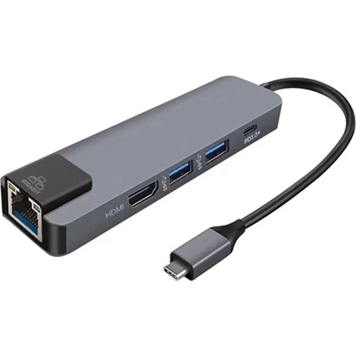 USB 3.1 Type C To HDMI 2xusb 3.0 Gigabit Ethernet Çevirici Dönüşt