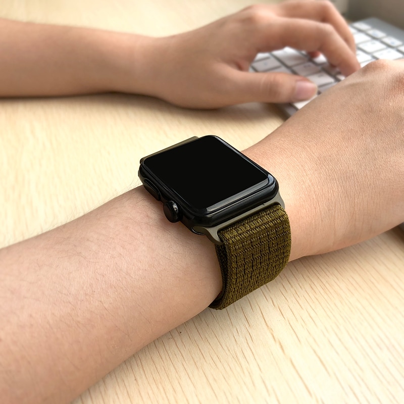 Apple Watch 1 2 3 4 5 44mm 42mm Nylon Loop Kayis Kordon Fiyatlari Ve Ozellikleri
