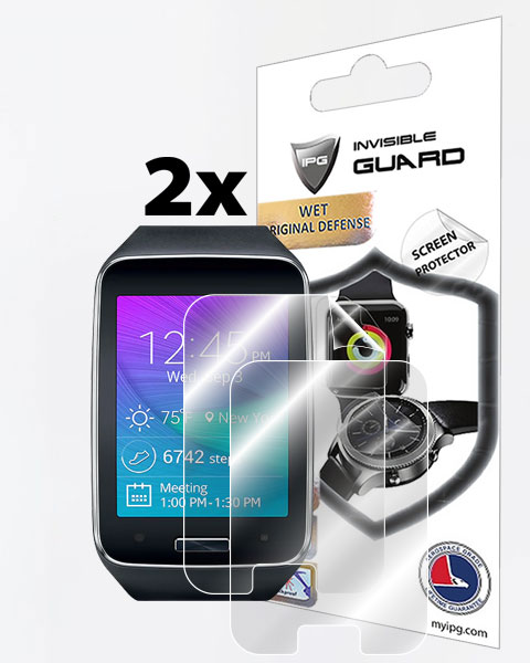 IPG Samsung Gear S Smart Watch Ekran Koruyucu (2 Adet)