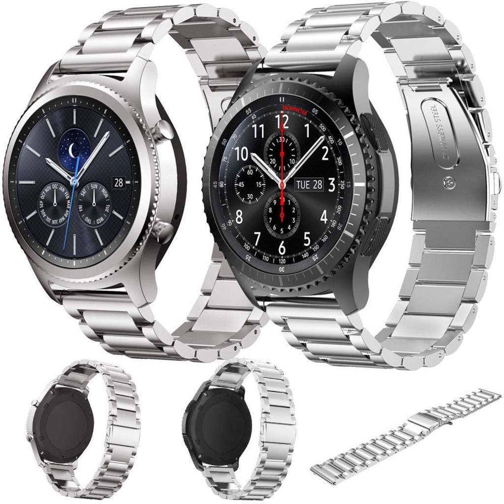 Samsung Galaxy Watch 3 45Mm Paslanmaz Metal Kordon-Gümüş Fiyatları ve ...