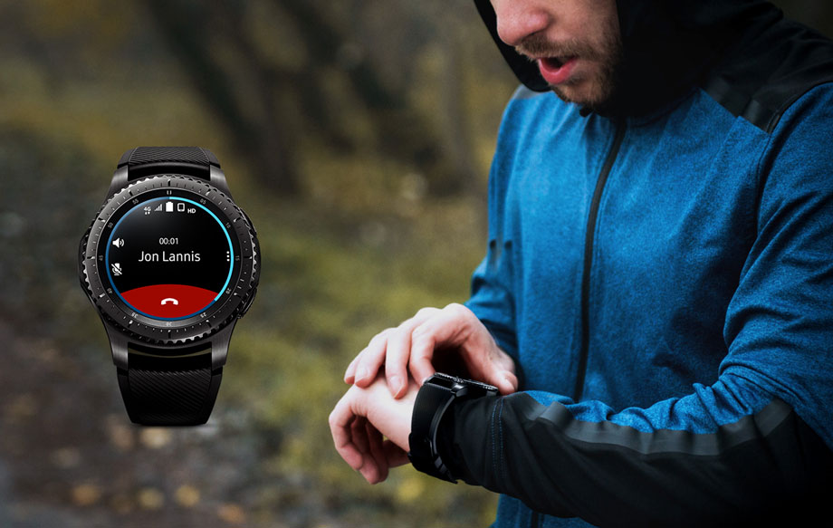 gear s3 frontier dark gray