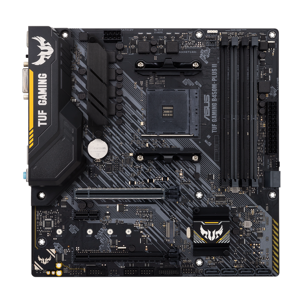 Asus TUF Gaming B450M-Plus II AMD B450 4400 MHz (OC) Soket AM4 mATX Anakart