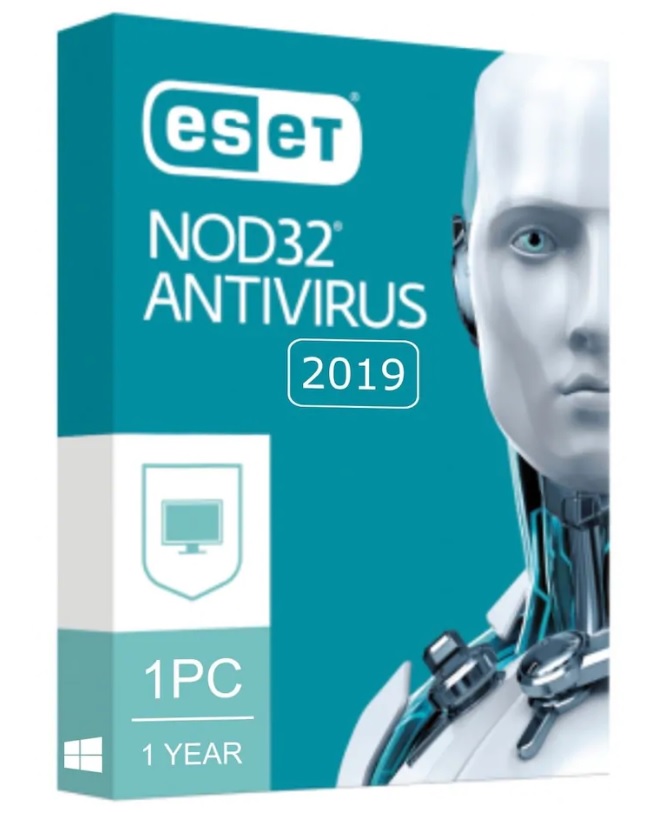 Eset Nod32 Antivirus Edition 2019 Virüs Programı 1 Kullanıcı 1Yıl