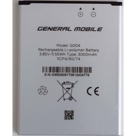 General Mobile Gm 6 Batarya 2800 Mah