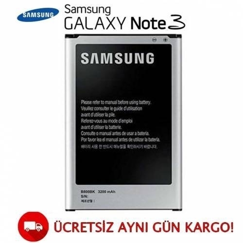Samsung Galaxy Note 3 Batarya Pil N9000 A++ Kalite