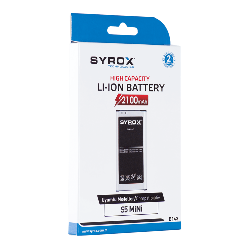 Syrox Samsung S5 Mini Batarya - SYX-B143