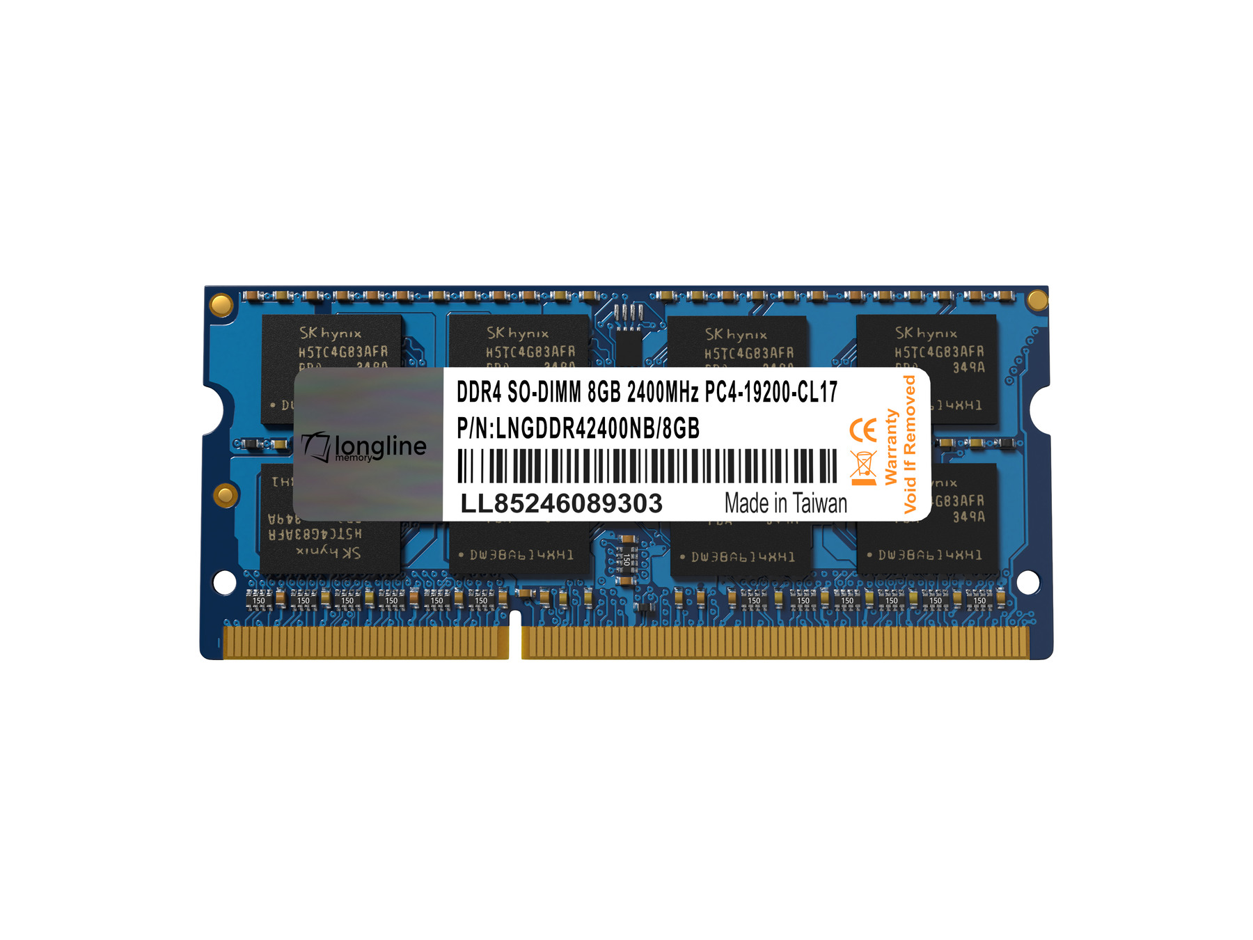 Longline LNGDDR42400NB/8GB 8 GB DDR4 2400 MHz CL17 Notebook Ram