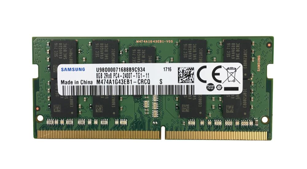 Samsung 8GB PC4-2400T DDR4-2400MHz ECC SODIMM M474A1G43EB1-CRC