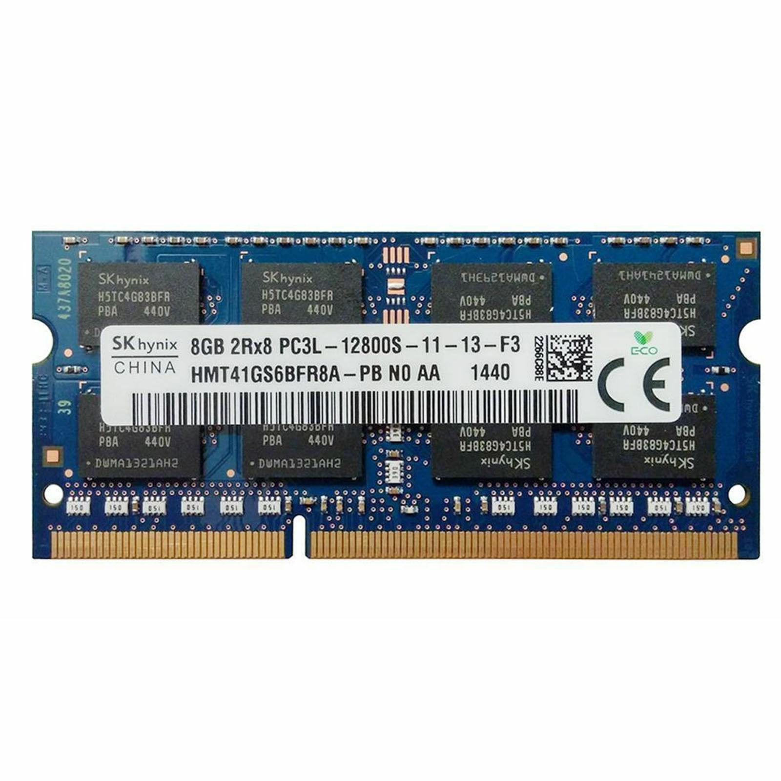 SK Hynix 8 GB DDR3-1600 Mhz PC3L 12800 1,35v 16 Çip Notebook Ram