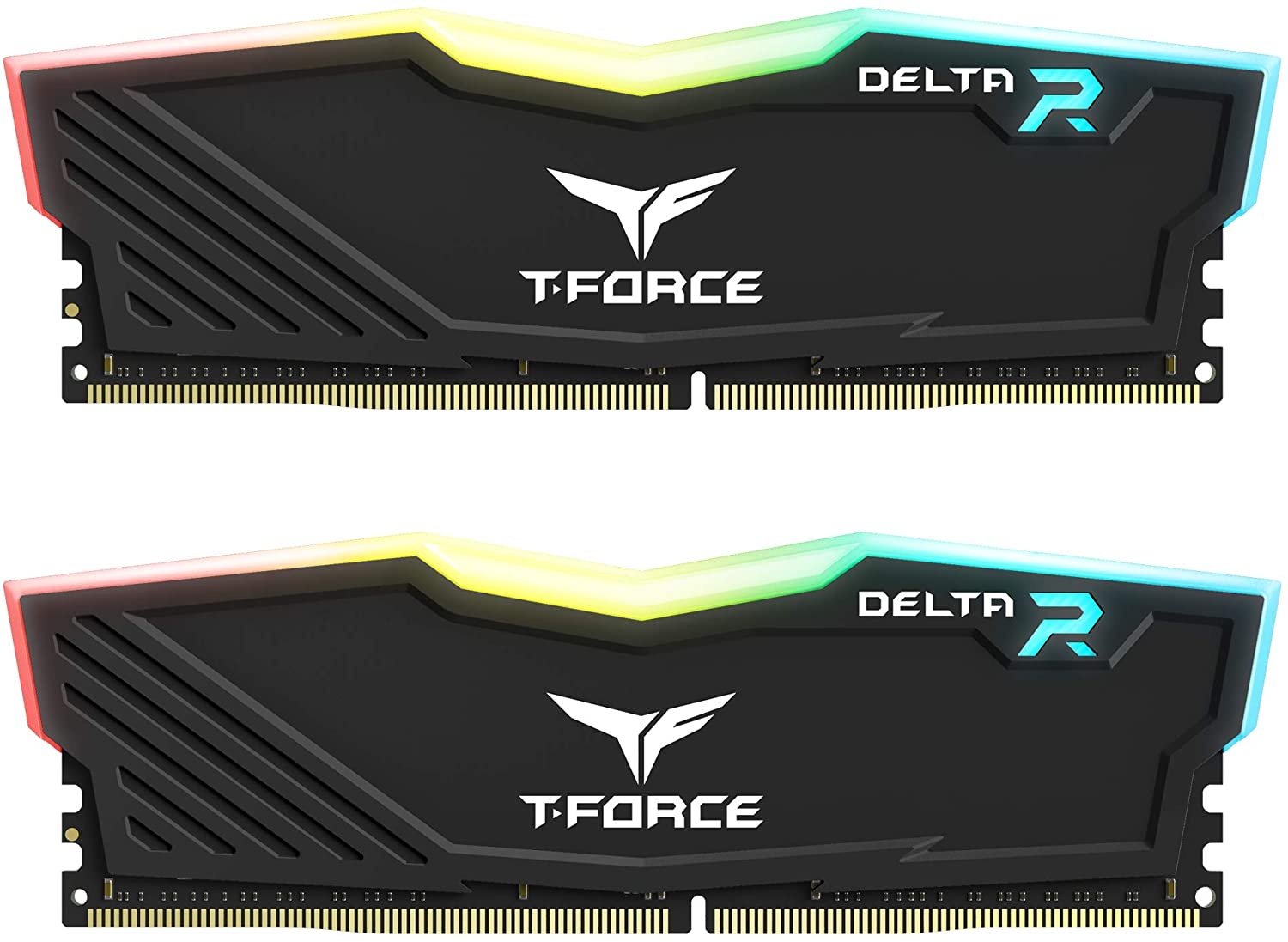 Team T-Force Delta RGB Black TF3D416G3600HC18JDC01 16 GB (2x8) DDR4 3600 MHz CL18 Ram