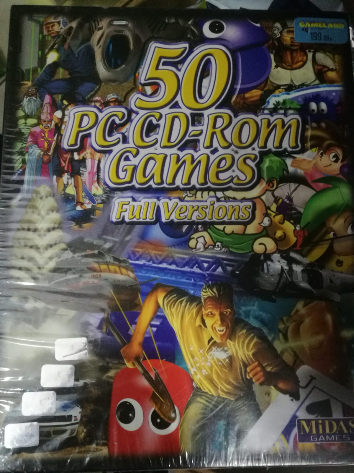 PC OYUN 50 PC CD-ROM GAMES FULL VERSİONS