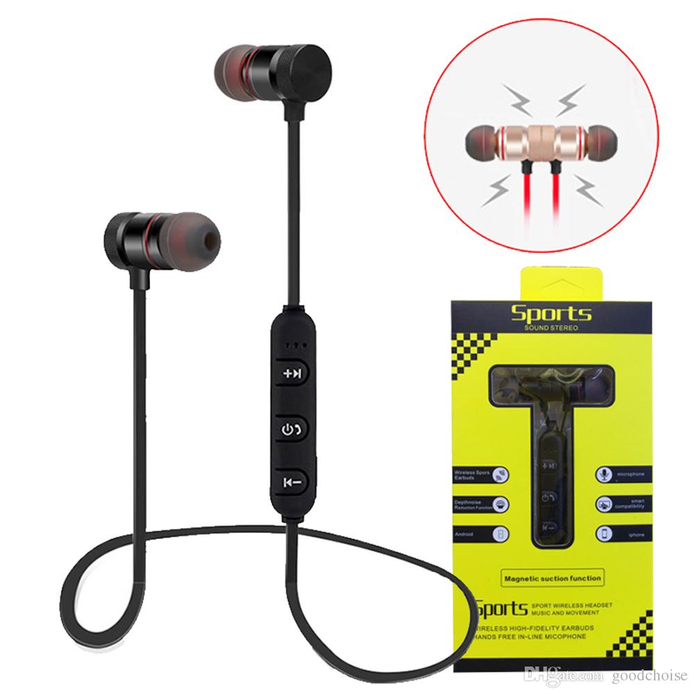2020 Sport Mıknatıslı Mikrofonlu Kablosuz Bluetooth Kulaklık 4.1