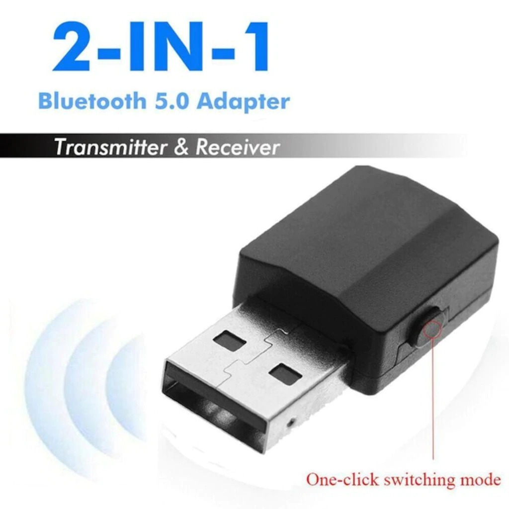 TM-BT43 Bluetooth 5.0 Tuşlu Pc / Aux  / Tv Ses Alıcı Verici