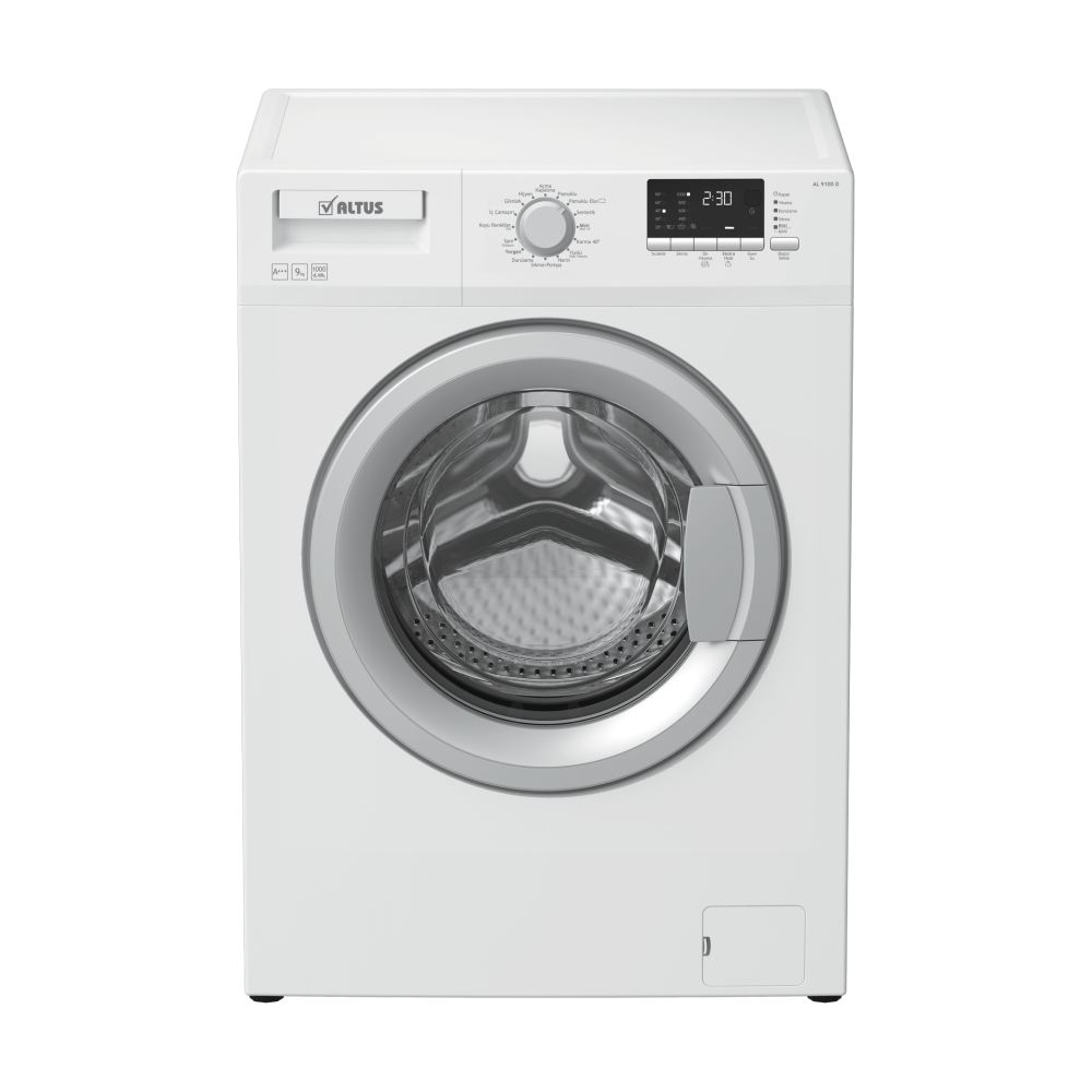 Altus AL 9100 D A+++ 1000 Devir 9 KG Çamaşır Makinesi Beyaz