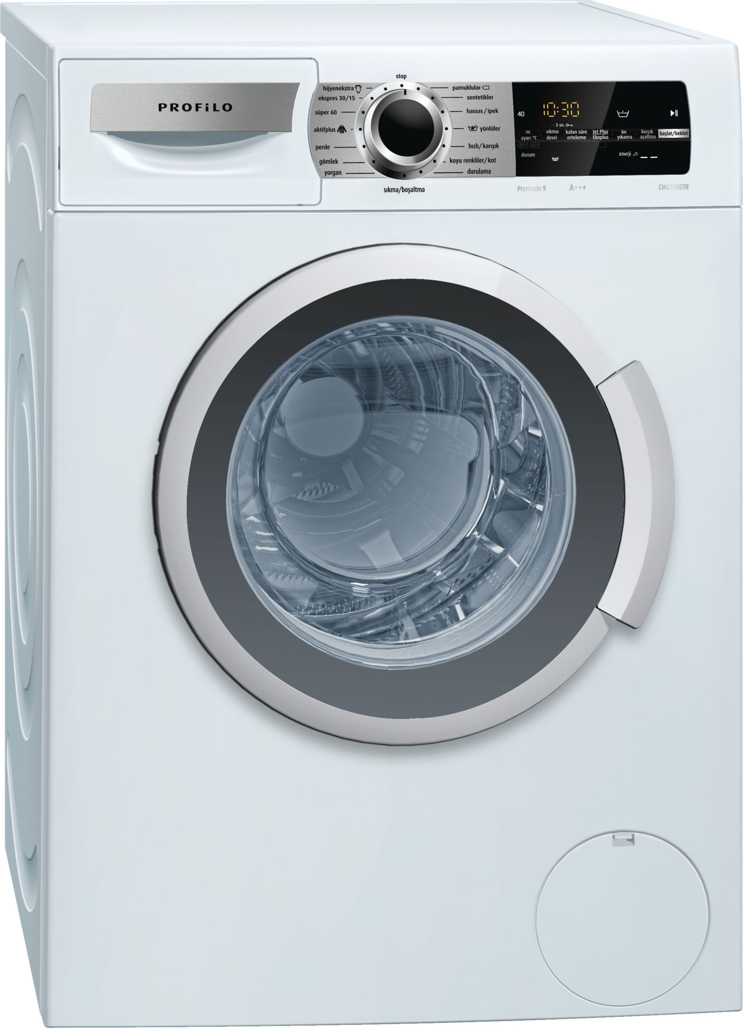 Profilo CMG140DTR A+++ 1400 Devir 9 KG Çamaşır Makinesi Beyaz