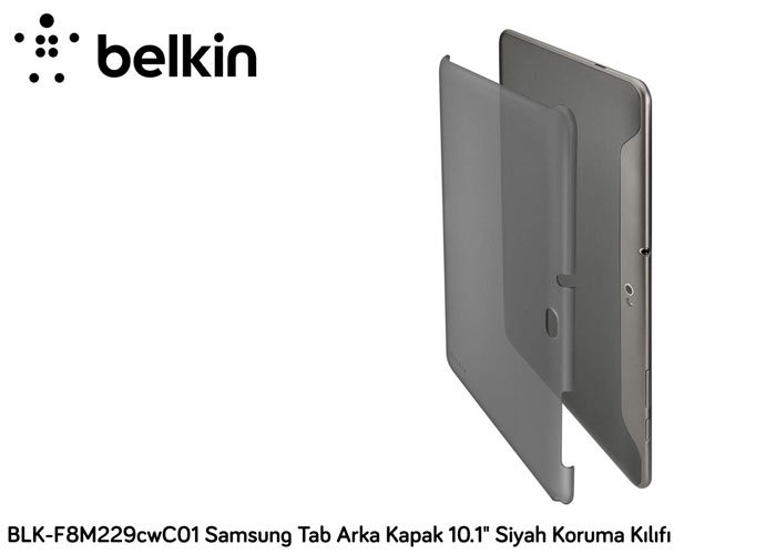 Belkin Blk-f8m229cwc01 Samsung Tab Uyumlu Arka Kapak 10.1 Siyah