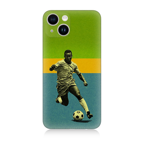 Apple iPhone 14 Uyumlu Pelé Futbol  Kapak Kılıf 
