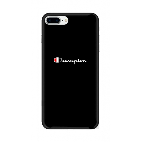 CaseThrone Apple iphone 7Plus Siyah İçi Kadife Silikon Telefon Kılıfı