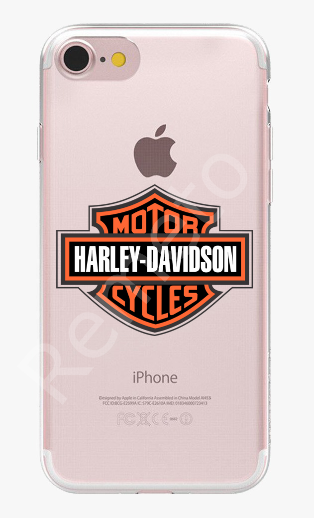 Harley Davidson Şeffaf Silikon Kılıf