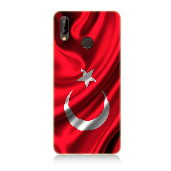 Huawei P20 Lite Türkiye Bayrağı  Kapak Kılıf 