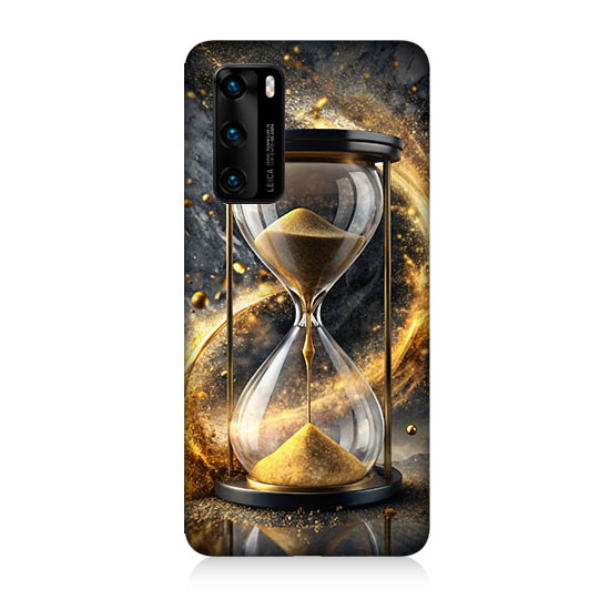 Huawei P40 Uyumlu Kum Saati  Kapak Kılıf 