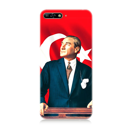 Huawei Y6 2018 Mustafa Kemal ATATÜRK  Kapak Kılıf 