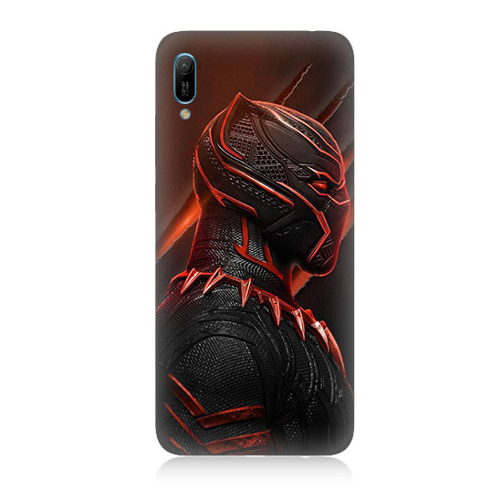 Huawei Y6 2019 Black Panther  Kapak Kılıf 